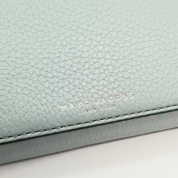 Marc Jacobs Recruit Standard Leather Wallet Glacie - Picture 2 of 5